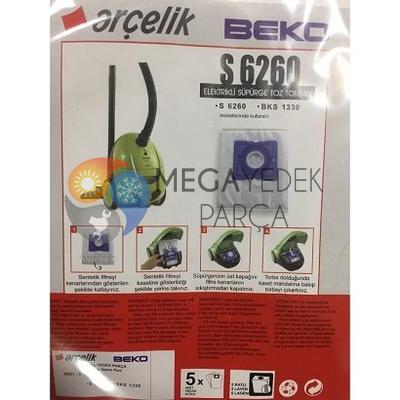 Arçelik S 6260 Toz Torbasi Orjinal