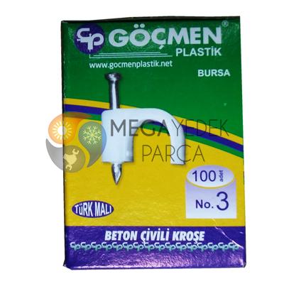 3 Numara Klima Drenaj Hortum Kroşe 