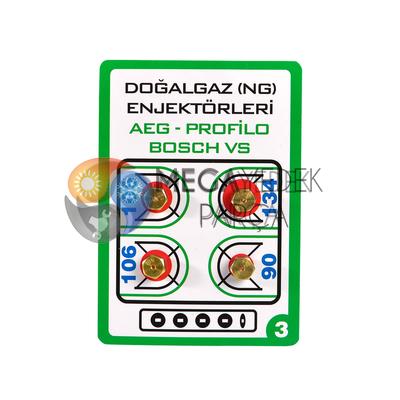 Sİmfer Ocak Firin EnjektÖr 7 Lİk Doğalgaz